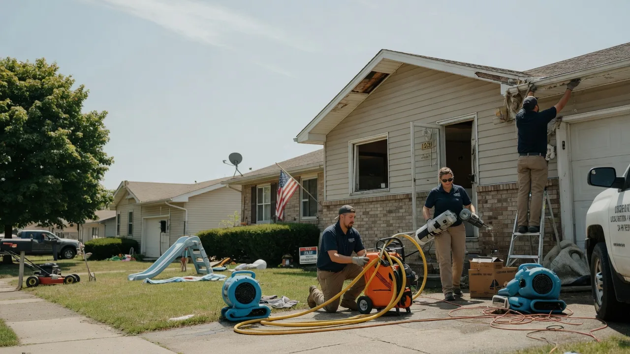 Water Damage Restoration in Levasy, MO near me
